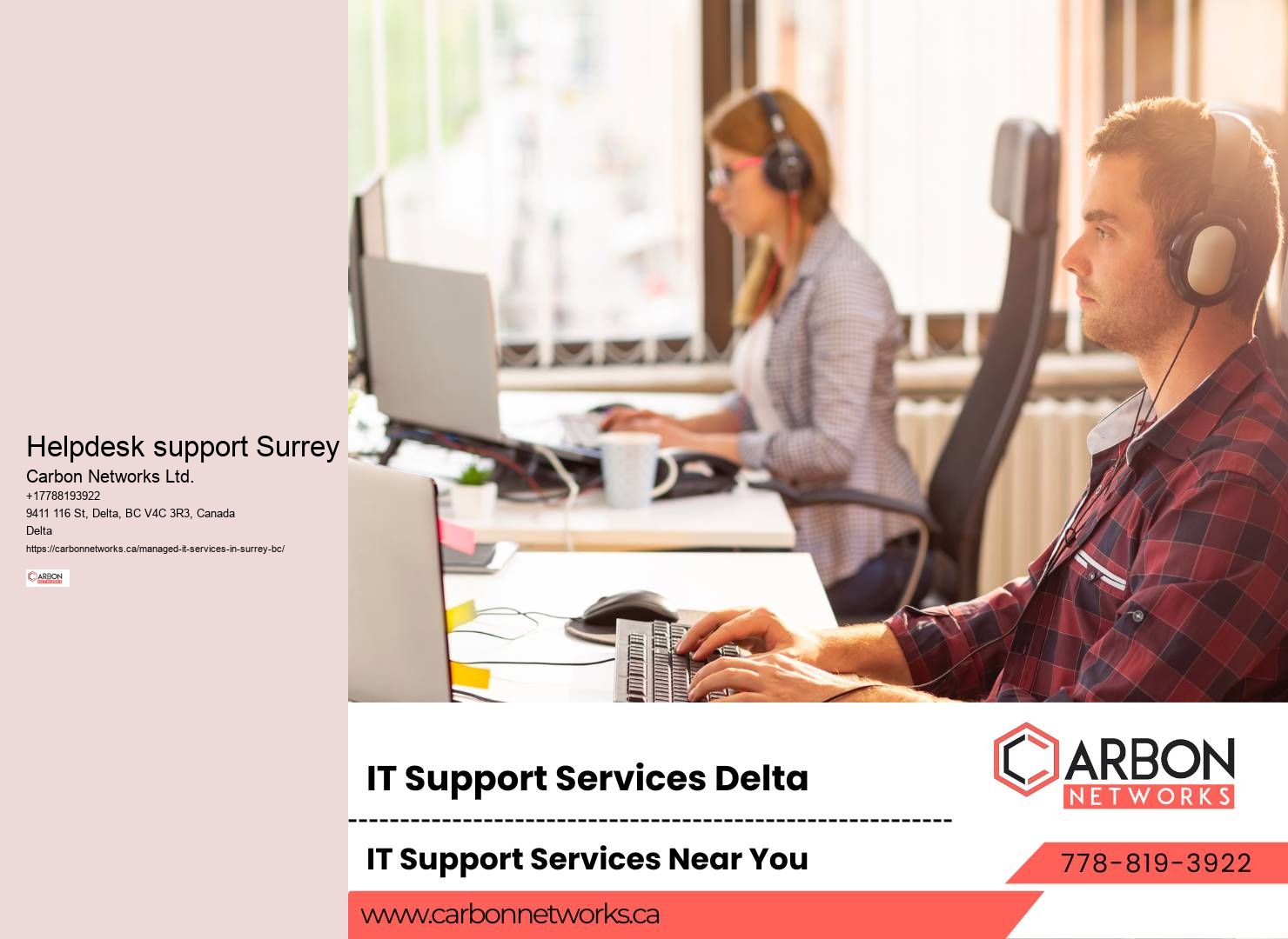 Surrey's Premier IT Support Services