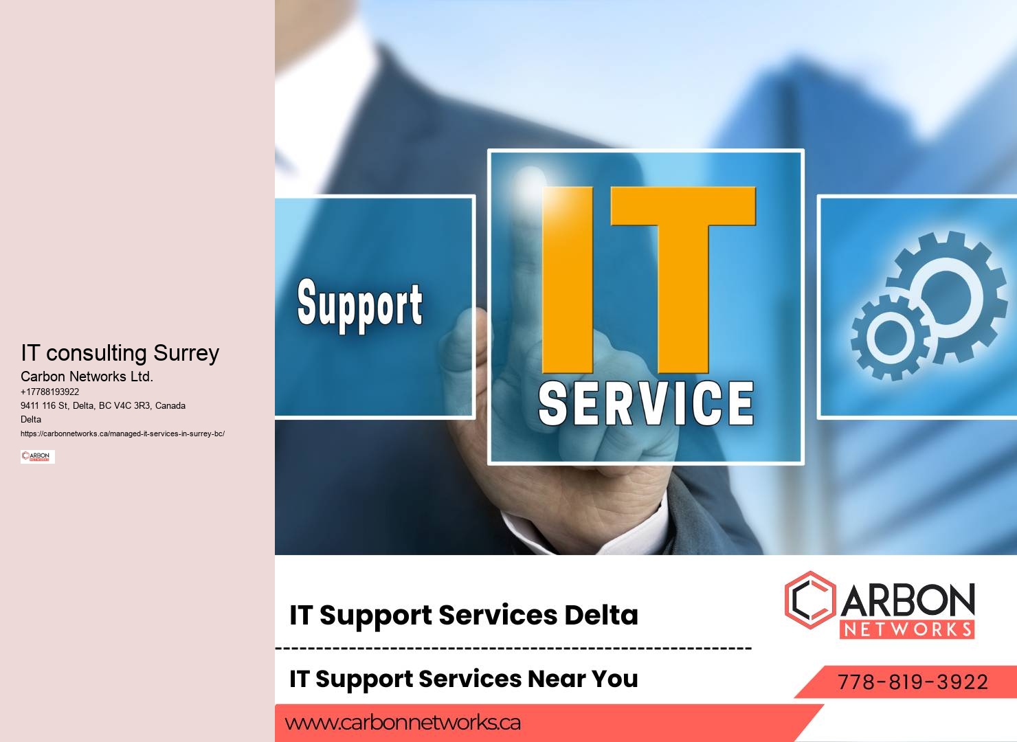Customized IT Service Management Surrey